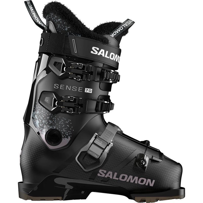 Salomon Sense 70 W Gw Black/Black/Oil Green - 23/23.5