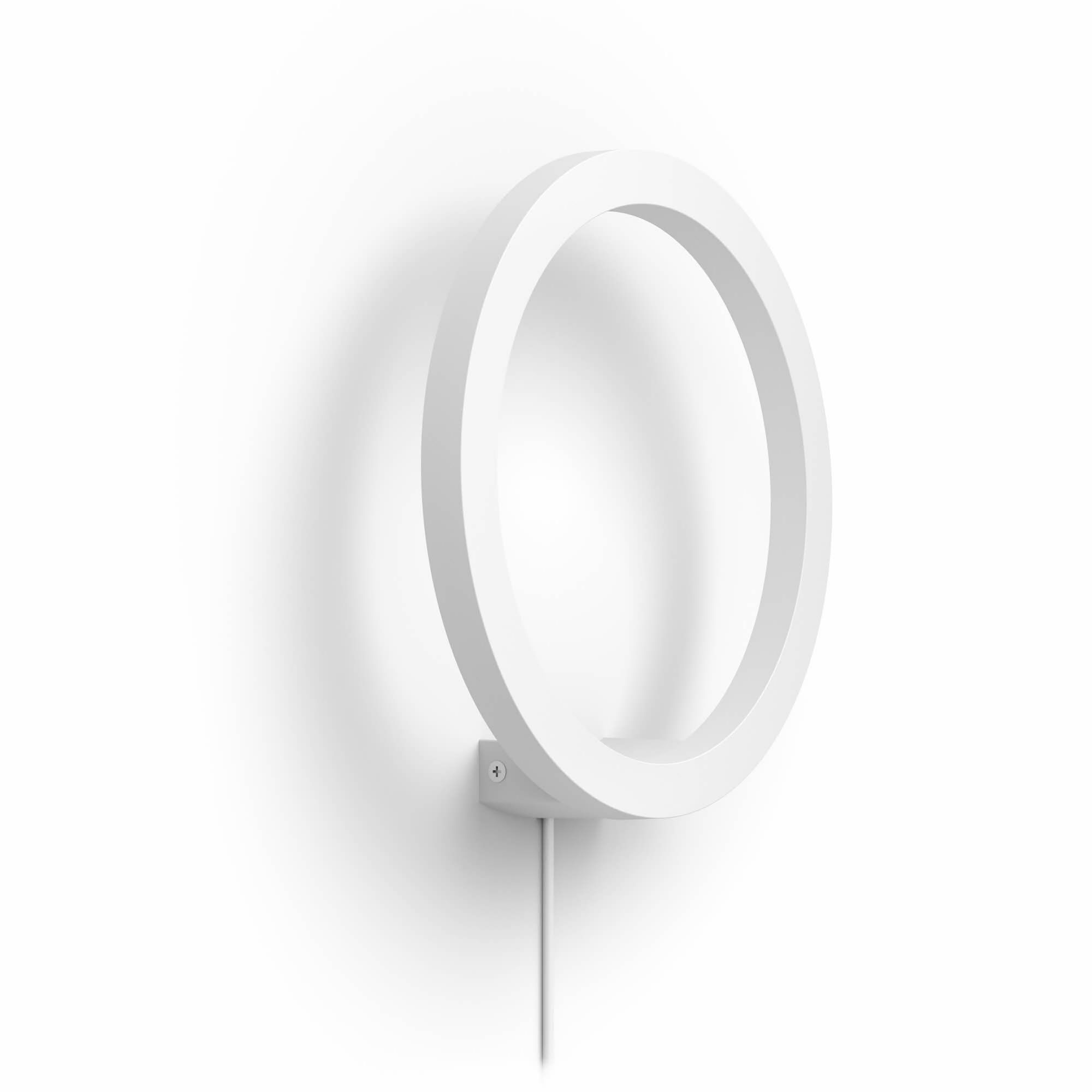 Philips Hue White and Color Ambiance Sana - Seinälamppu - LED - 20 W (samanlainen 175 W) - luokka G - 16 miljoonaa väriä / lämpimästä viileään valkoiseen valoon - 2000-6500 K - valkoinen