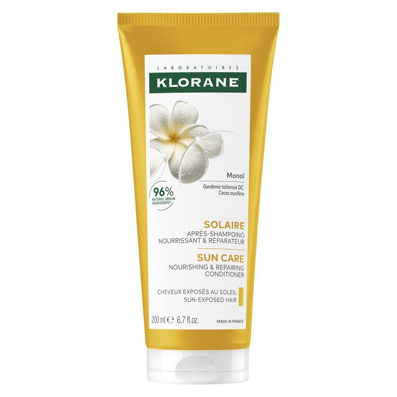Klorane Luomu Tamanu & Monoi Nutri-Repair hoitoaine - Hair in the Sun 200ml