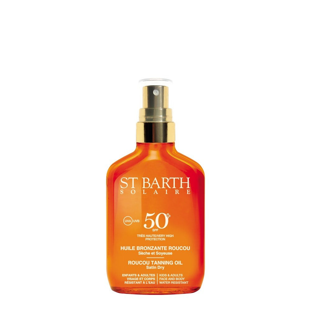 St. Barth Roucou Tanning Oil SPF 50 100ml