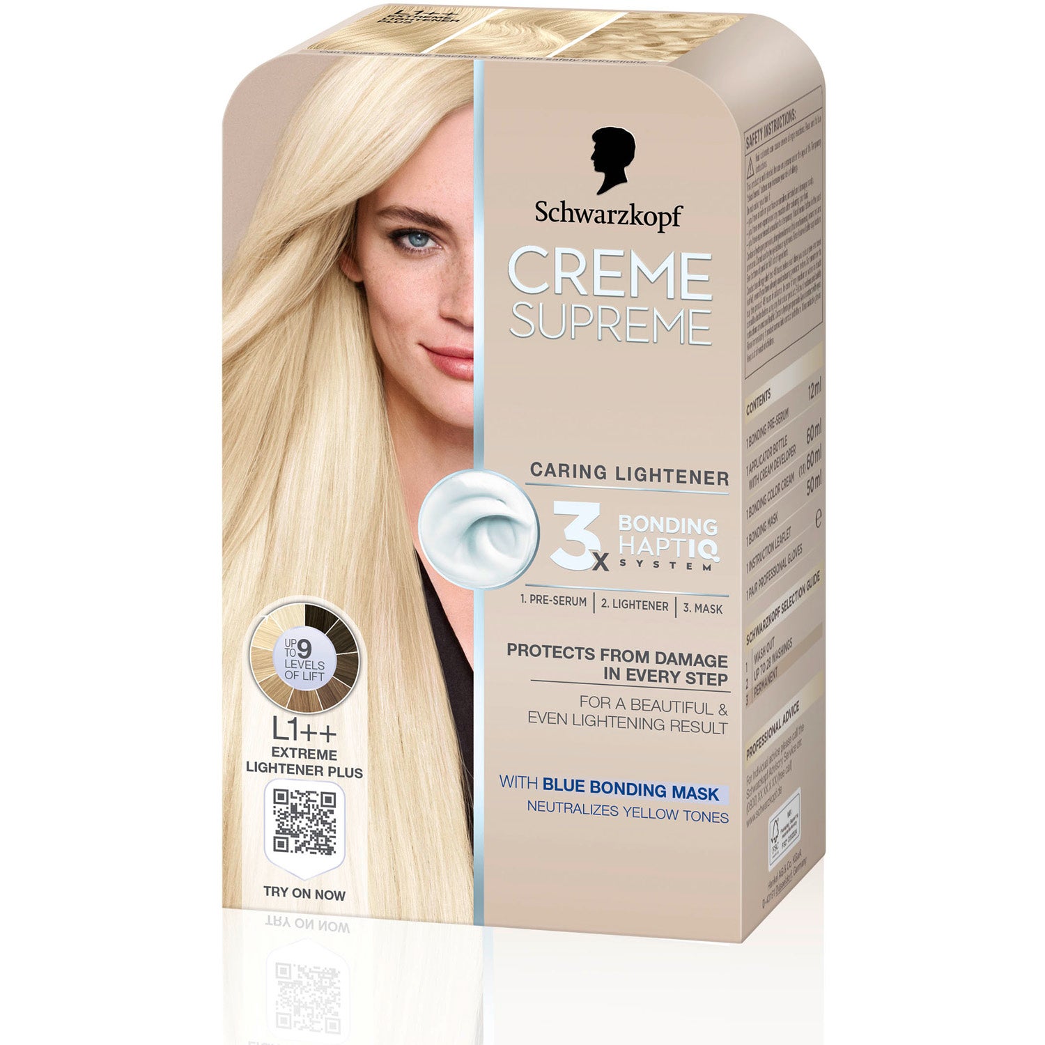 Schwarzkopf Creme Supreme L1++ Extreme Lightener Plus