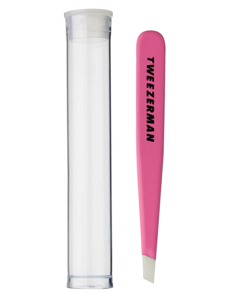 Tweezerman Mini Slant Tweezer Neon Pink