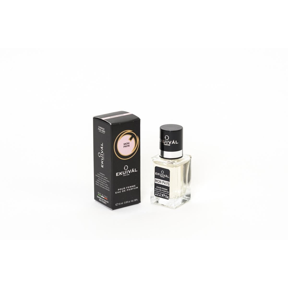 Naisten hajuvesi 15 ml Ekuival Mon Pays