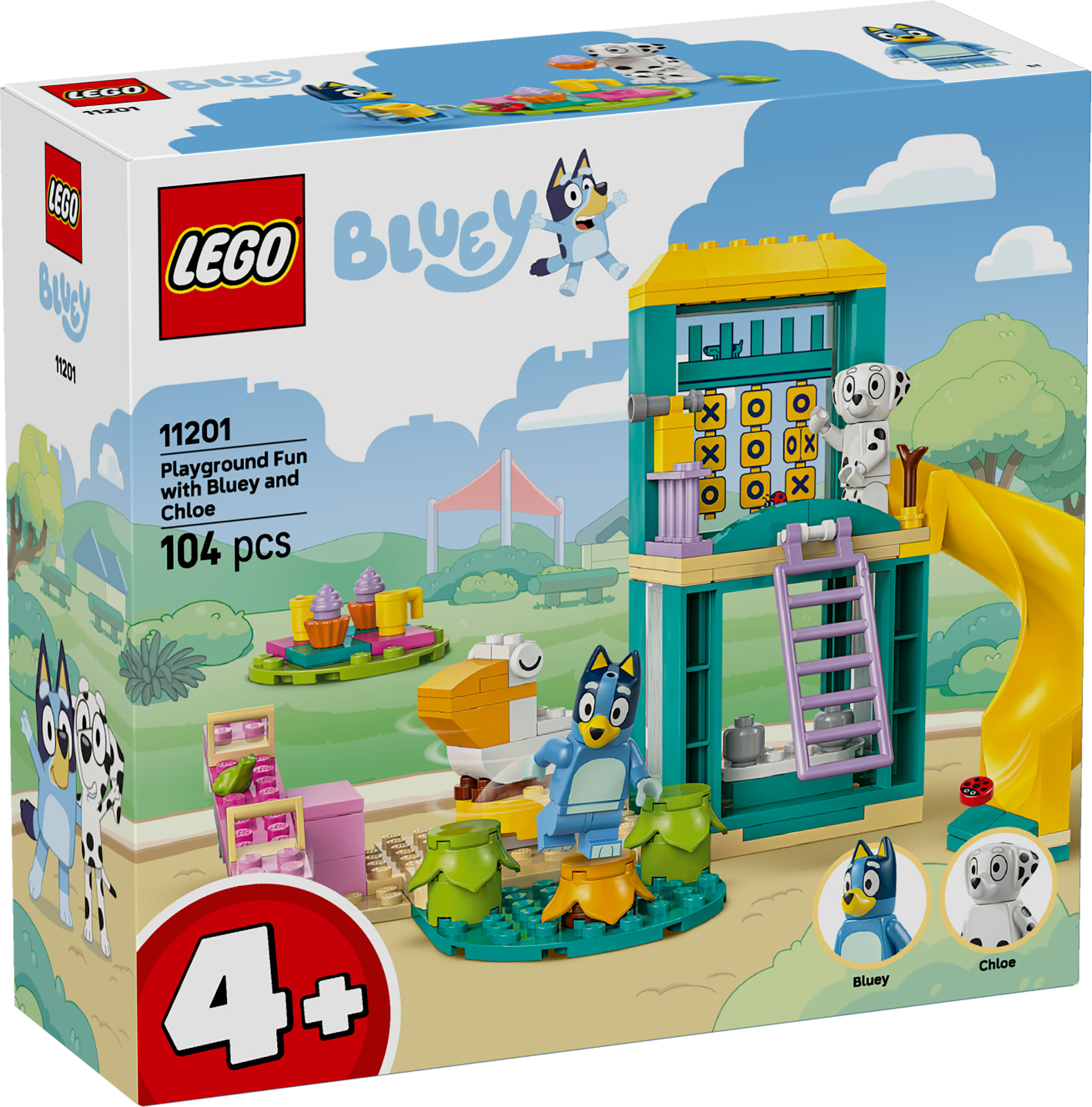 LEGO Bluey - Leikkikentällä hauskaa Blueyn ja Chloen kanssa (11201)