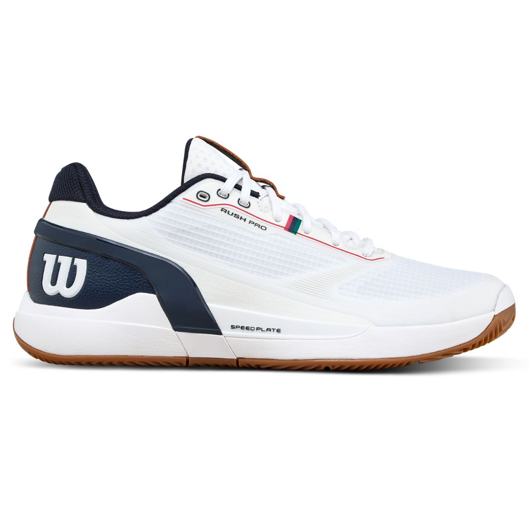 Wilson Rush Pro 5 Clay CLC White/Navy Blazer