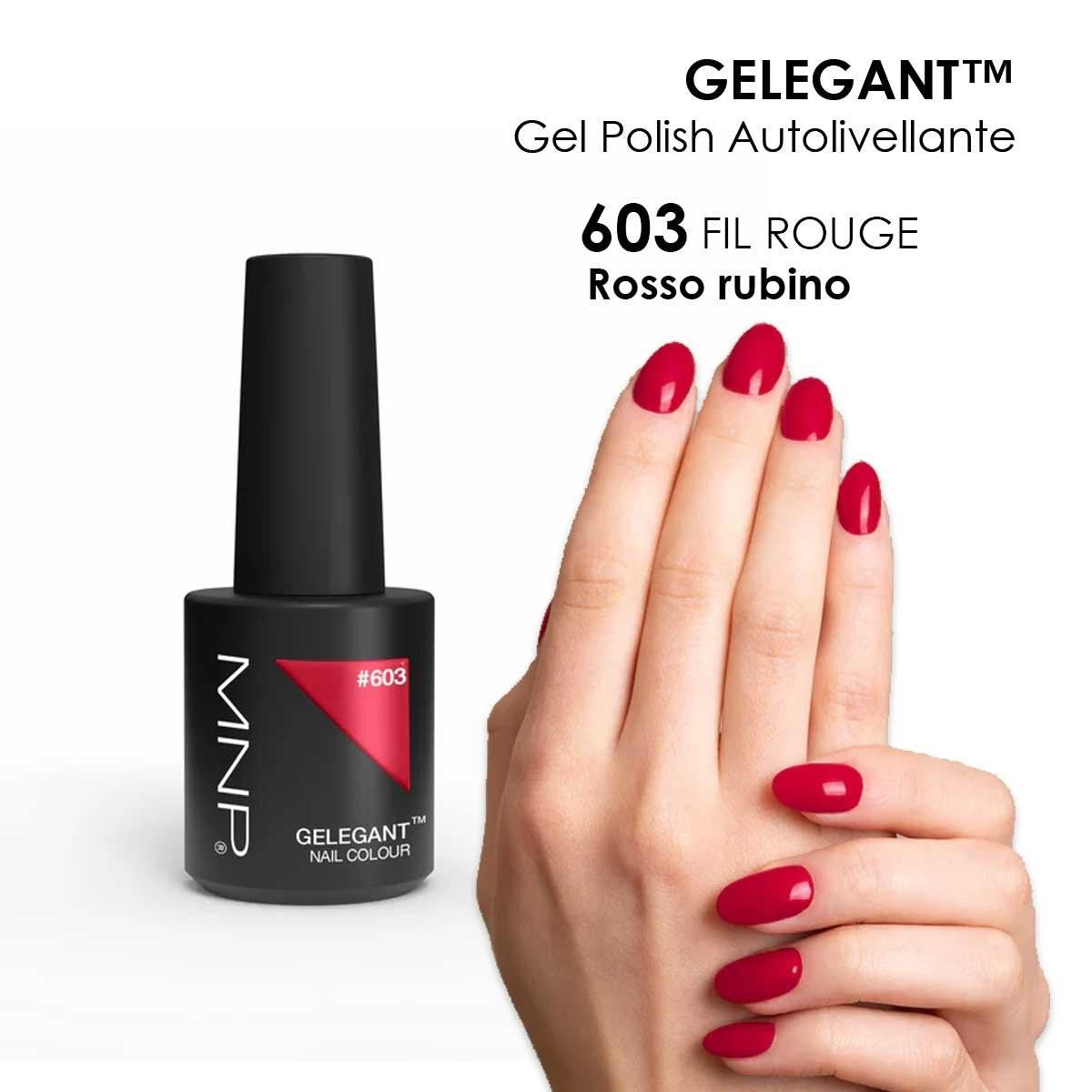 Mnp Mesauda Gelegant Puolipysyvä Kynsilakka 8Ml 603Fil Rouge