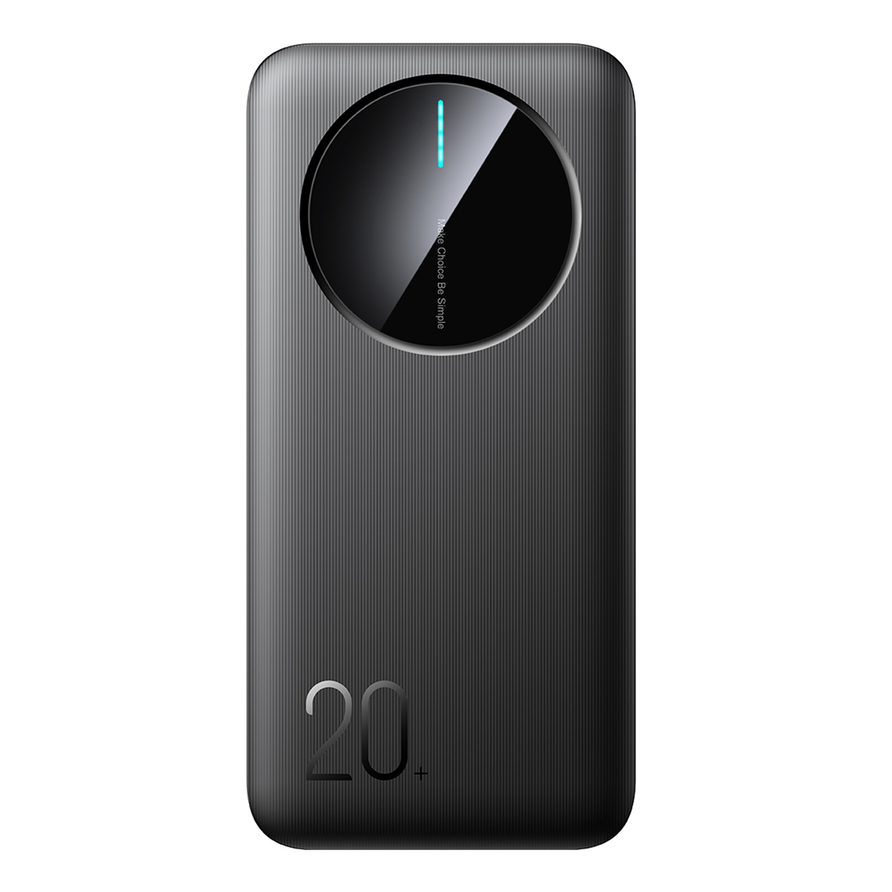Joyroom Powerbank 2.4A LED 20000mAh (Black) - 20000 mAh