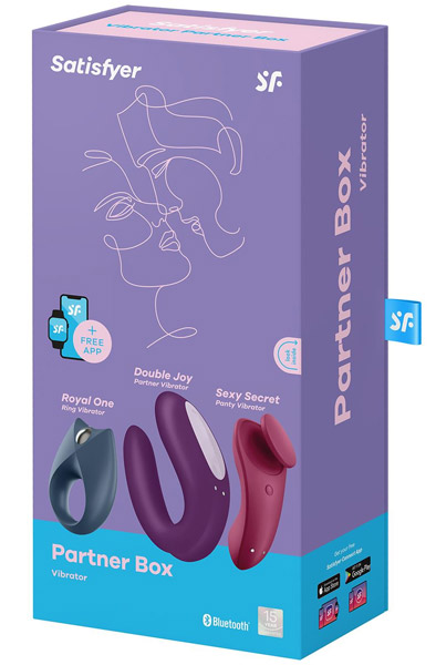 Satisfyer Partner Box 3 Paketti pareille