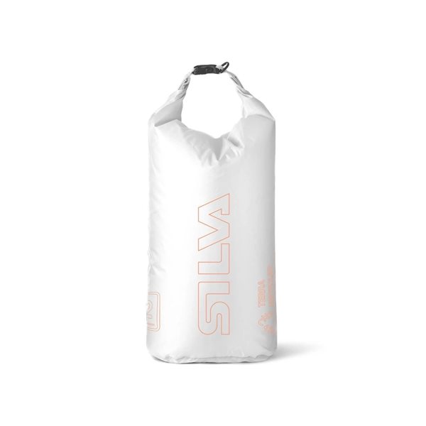 Silva Terra Dry Bag, vedenpitävä laukku, 12L, valkoinen