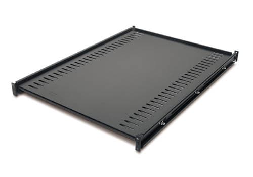 APC Heavyduty Shelf - musta 114 kg kestoinen hyllylevy Netshelter VX räkkikoteloon