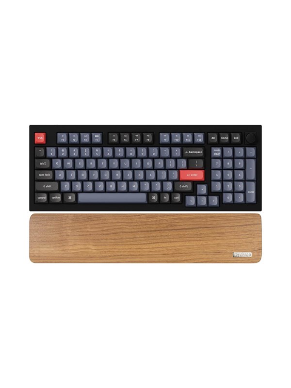Keychron Walnut Wood Palmrest for Q5 / V5 / K4 Pro - Rannetuki - Ruskea