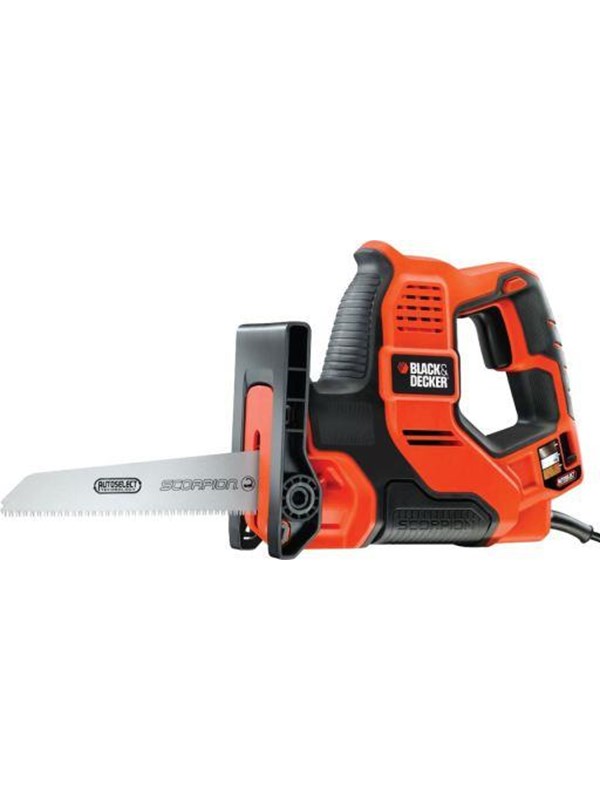 Black & Decker RS890K-QS, Musta, Oranssi, 2700 spm, 2,3 cm, AC, 500 W, 3 m