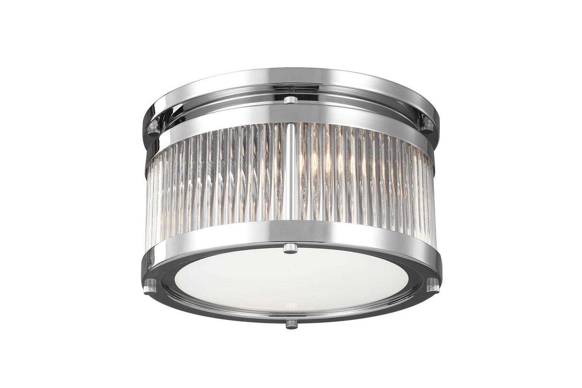 LED-kattovalaisin Paulson IP44 kromi Ø 27,9 cm