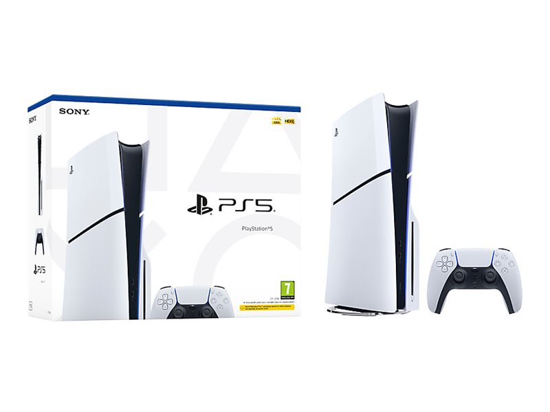 Sony PlayStation 5 - Pelikonsoli - 8K - HDR - 1 TB SSD-levy