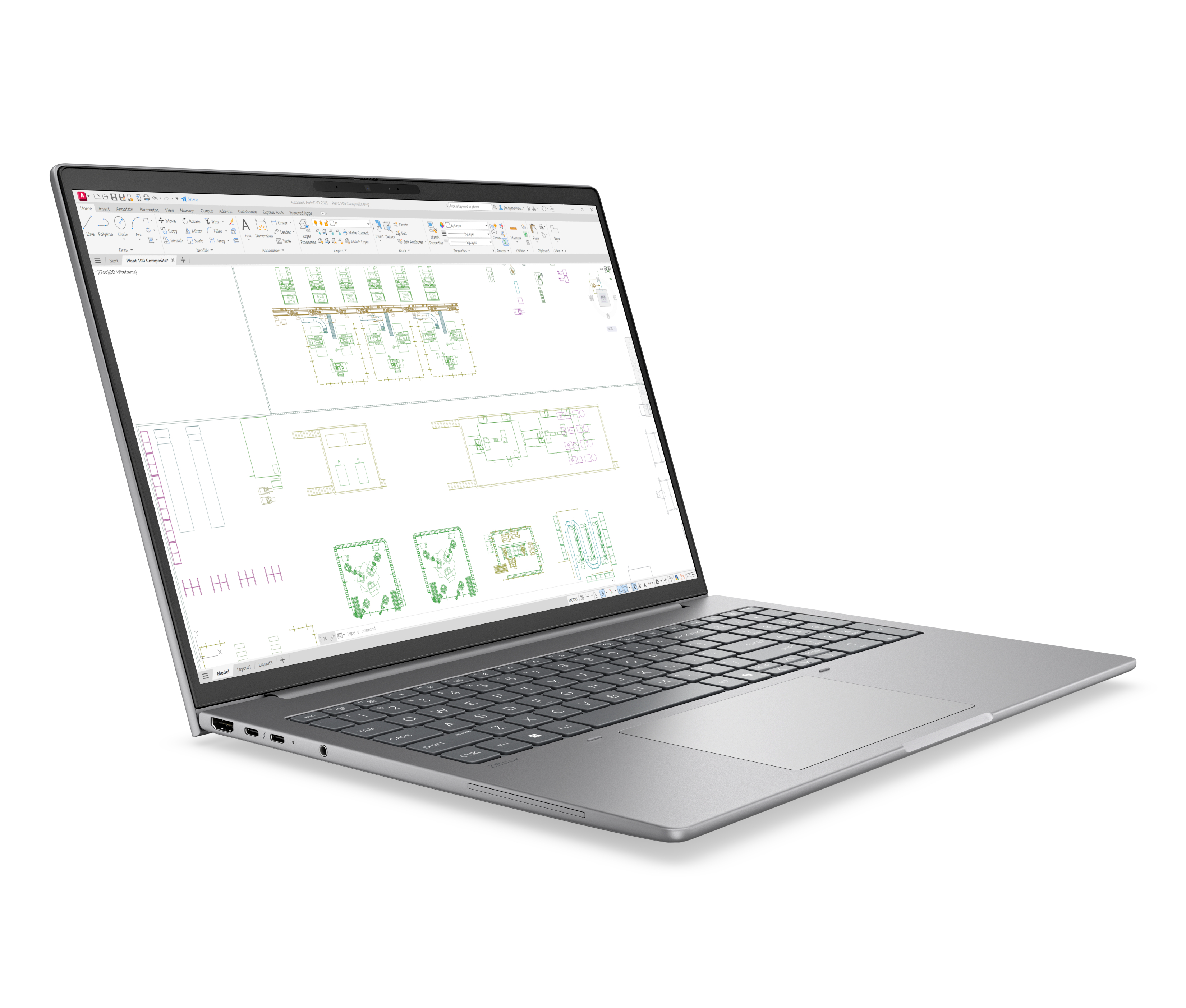 HP ZBook 8 G2i 16.0" Ultra 7 356H, 4 Gt, 512 Gt, RTX PRO 500, Win 11 Pro -kannettava, hopea
