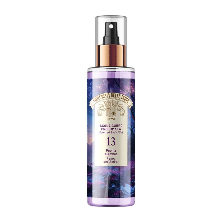 Compagnia delle indie Peonia E Ambra - Tuoksuva vartalovesi 200 ml
