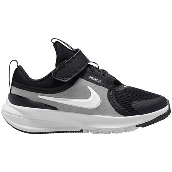 NIKE Urheilukengät 'Star Runner 5' musta / valkoinen