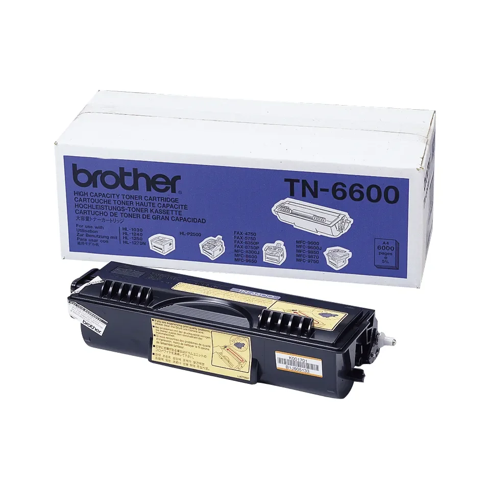 Brother TN-6600-laservärikasetti, musta