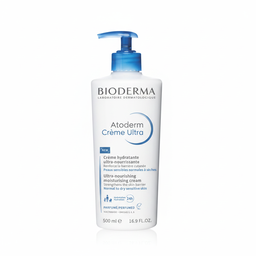 Bioderma Atoderm Creme Ultra Moisturising Cream Parfumed 500 ml