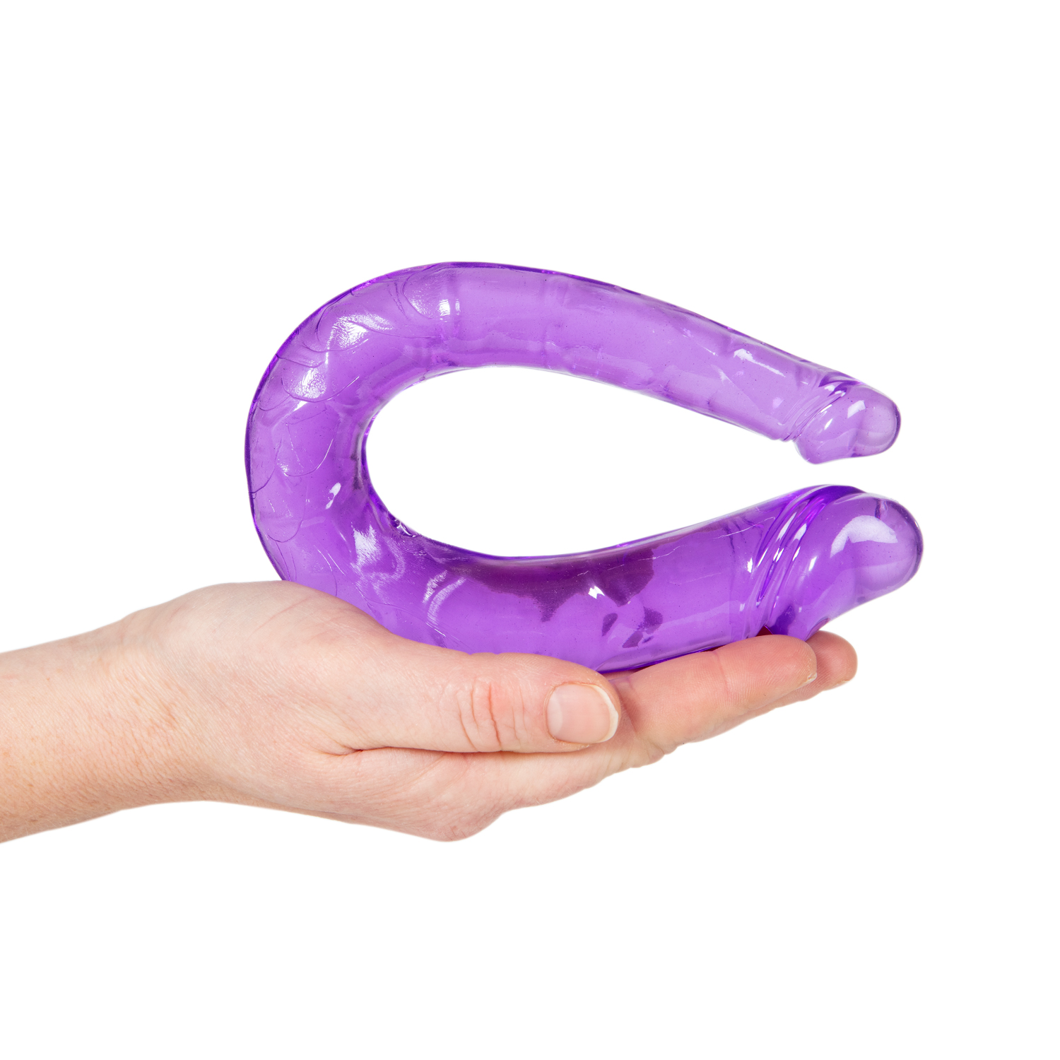 Double Penetrating Dildo Purple 30 cm Tupla dildo
