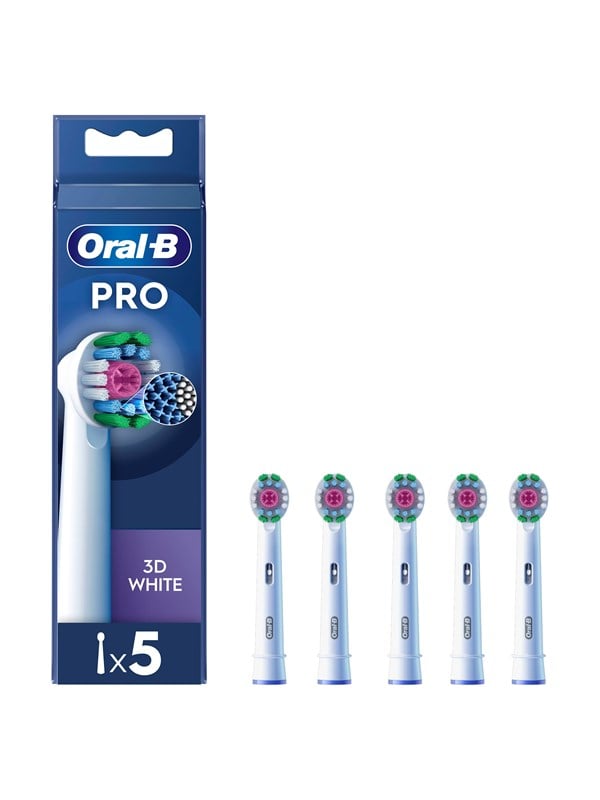 Oral-B Hammasharjan vaihtopäät 3D White - 5 pcs