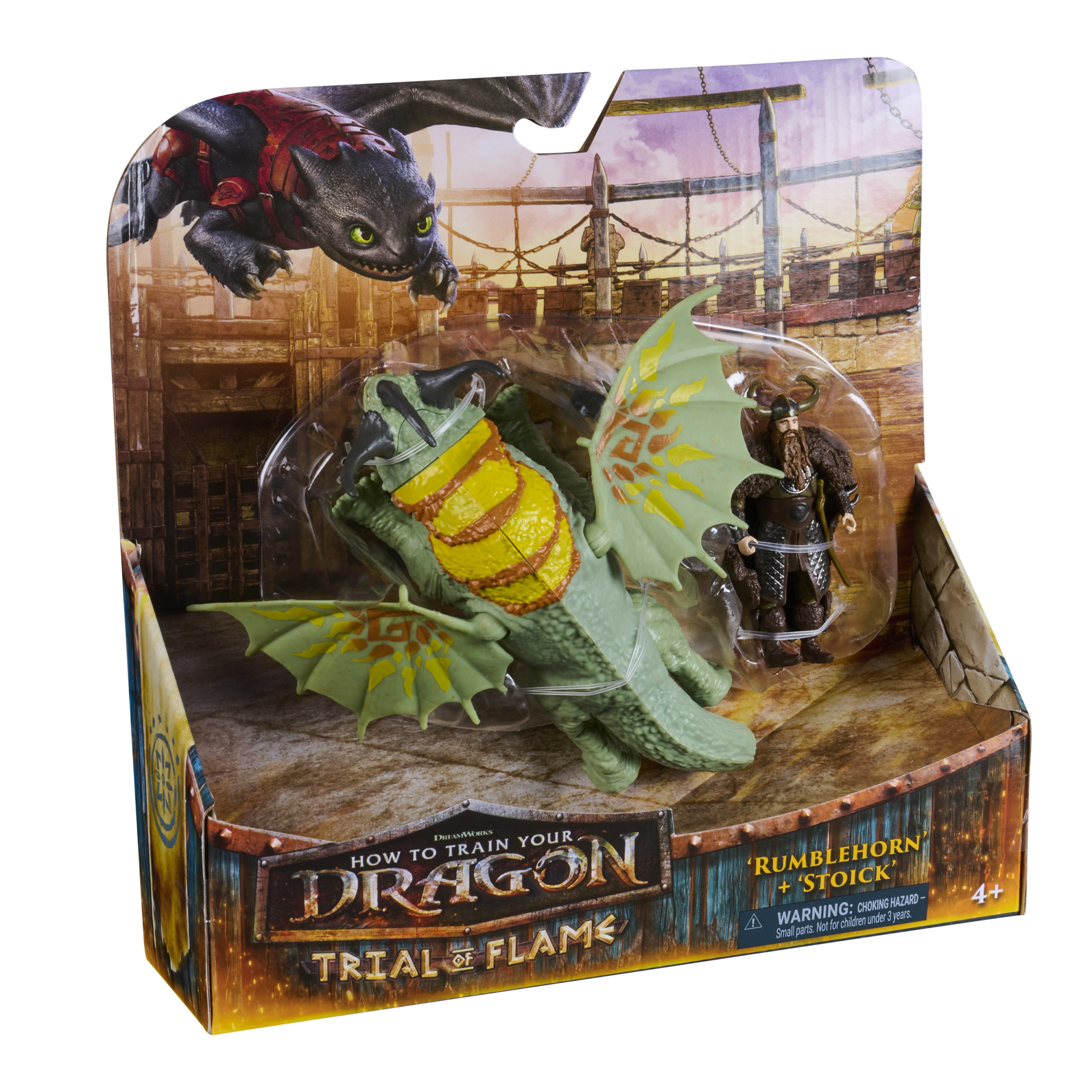 Disney Viking & Dragon-Rumblehorn & Stoick