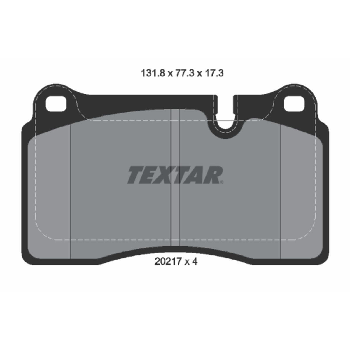 Jarrupalat, levyjarru TEXTAR 2021701