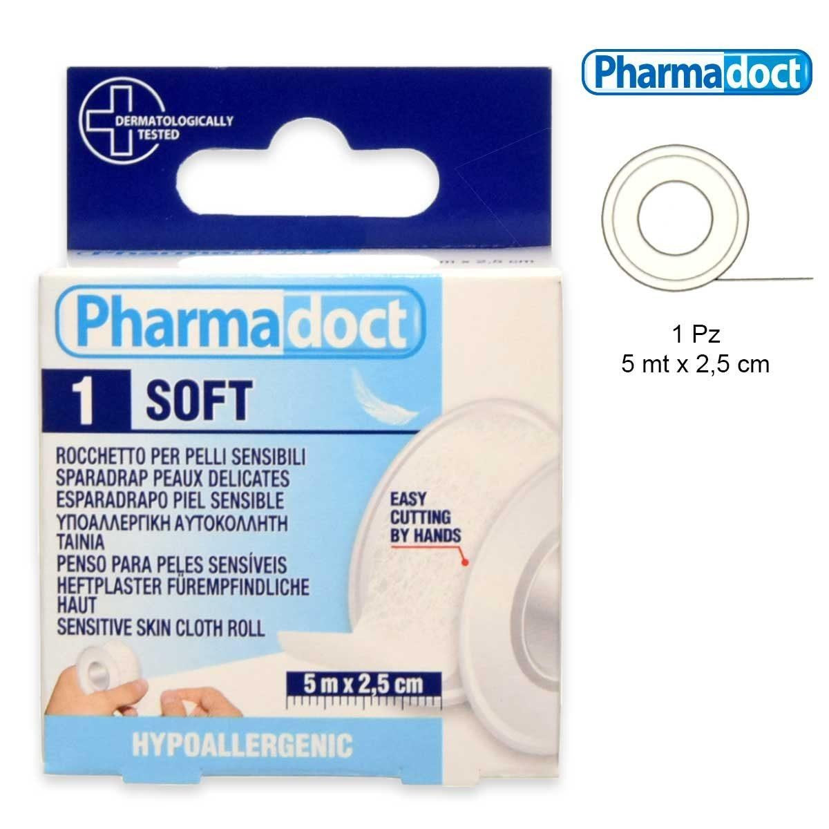 Pharmadoct Valkoinen Tnt-kela 5 m x 2,5 cm