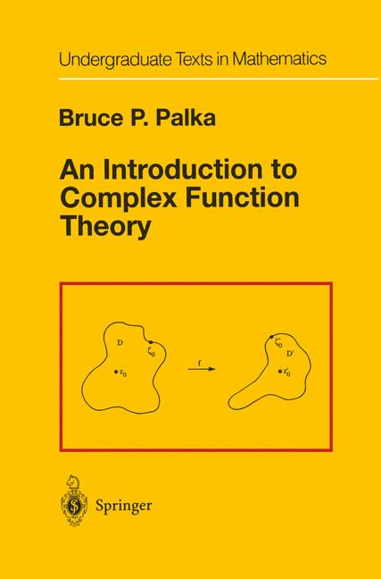 An Introduction to Complex Function Theory