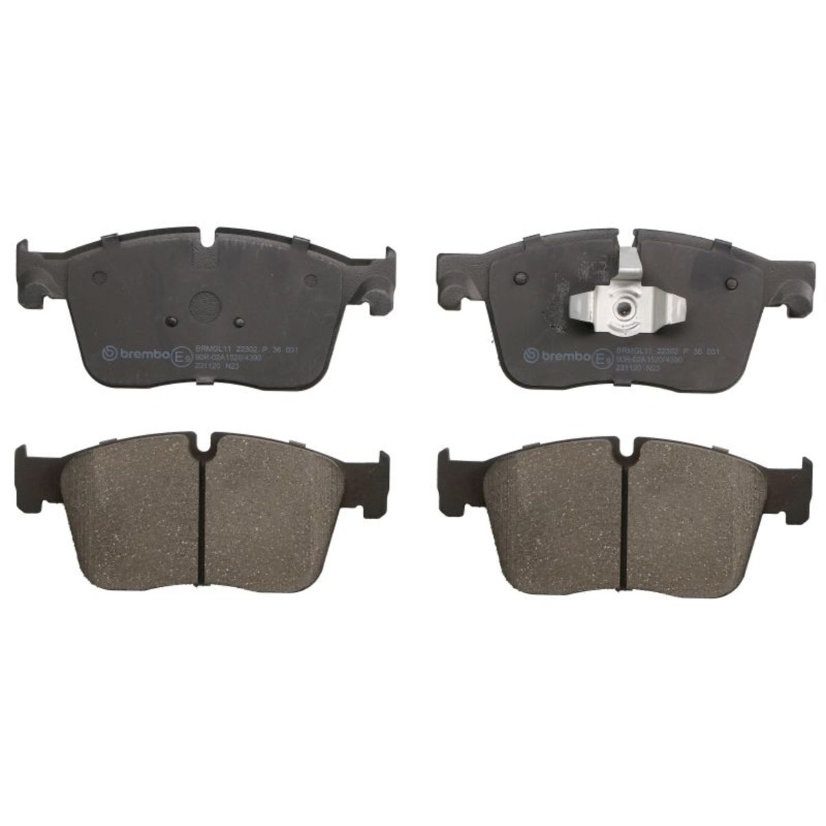 Jarrupalat, levyjarru BREMBO P 36 031