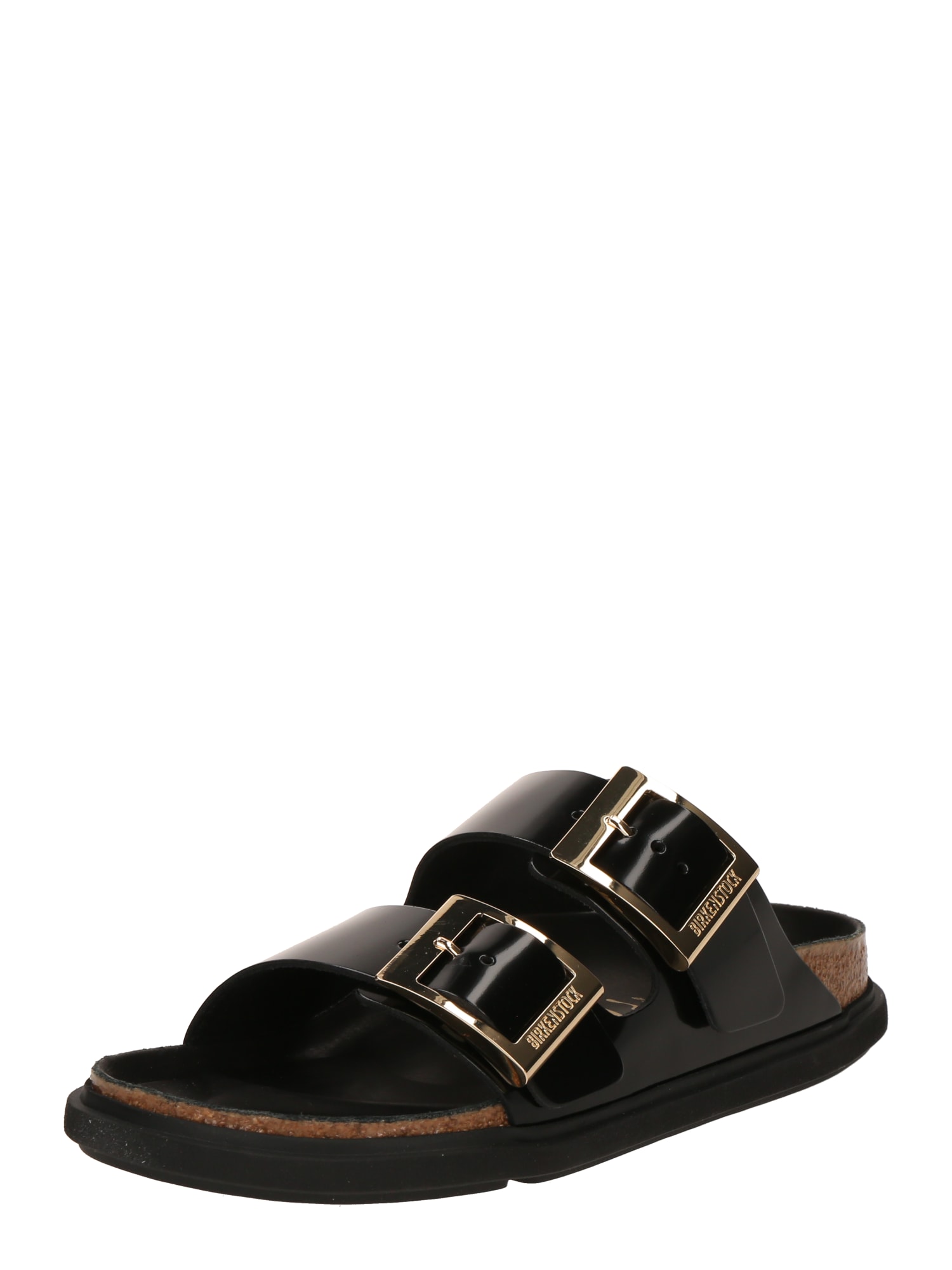 BIRKENSTOCK Sandaalit  kulta / musta