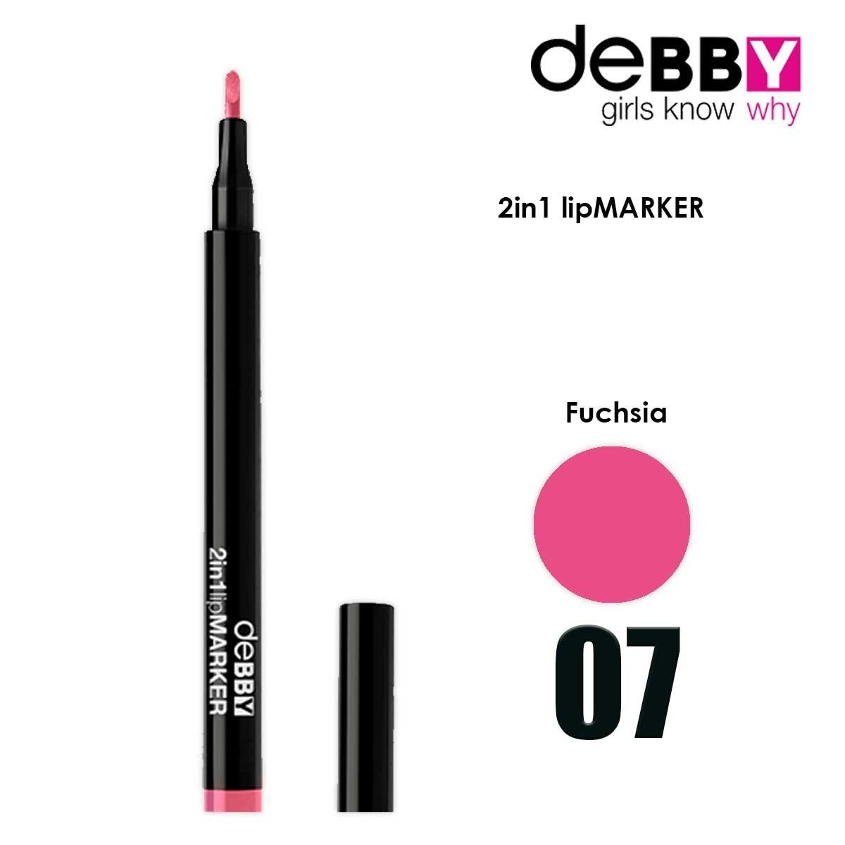 Huulituski Debby 2 In 1 Sävy 07