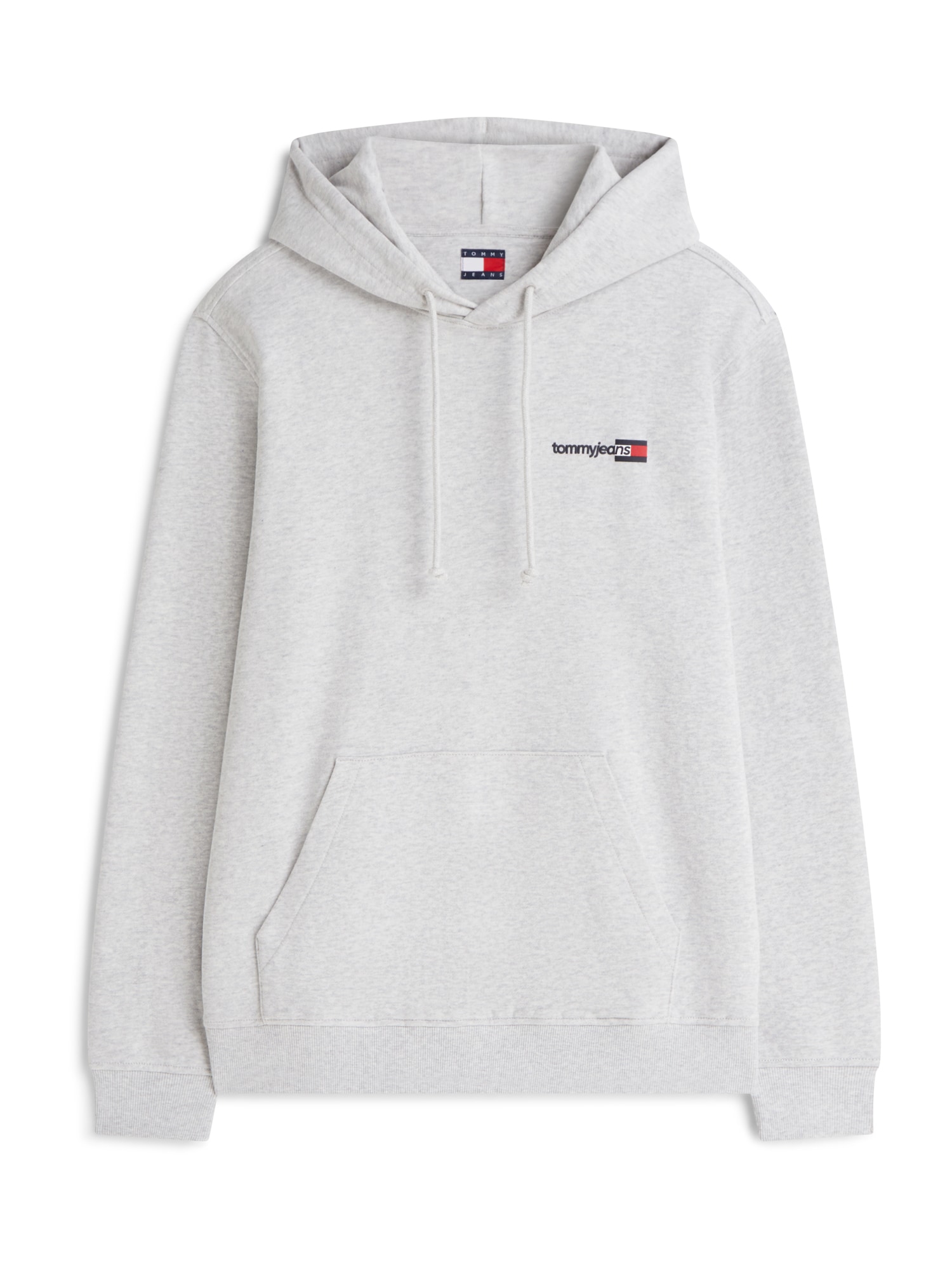 Tommy Jeans Collegepaita 'ENTRY DNA' vaaleanharmaa / punainen / musta