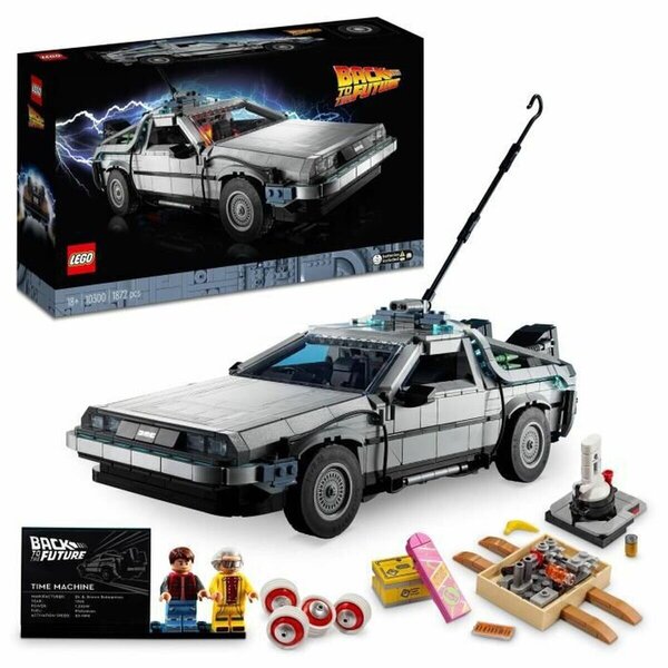 LEGO Icons 10300 Aikakone Paluu tulevaisuuteen ‐elokuvasta