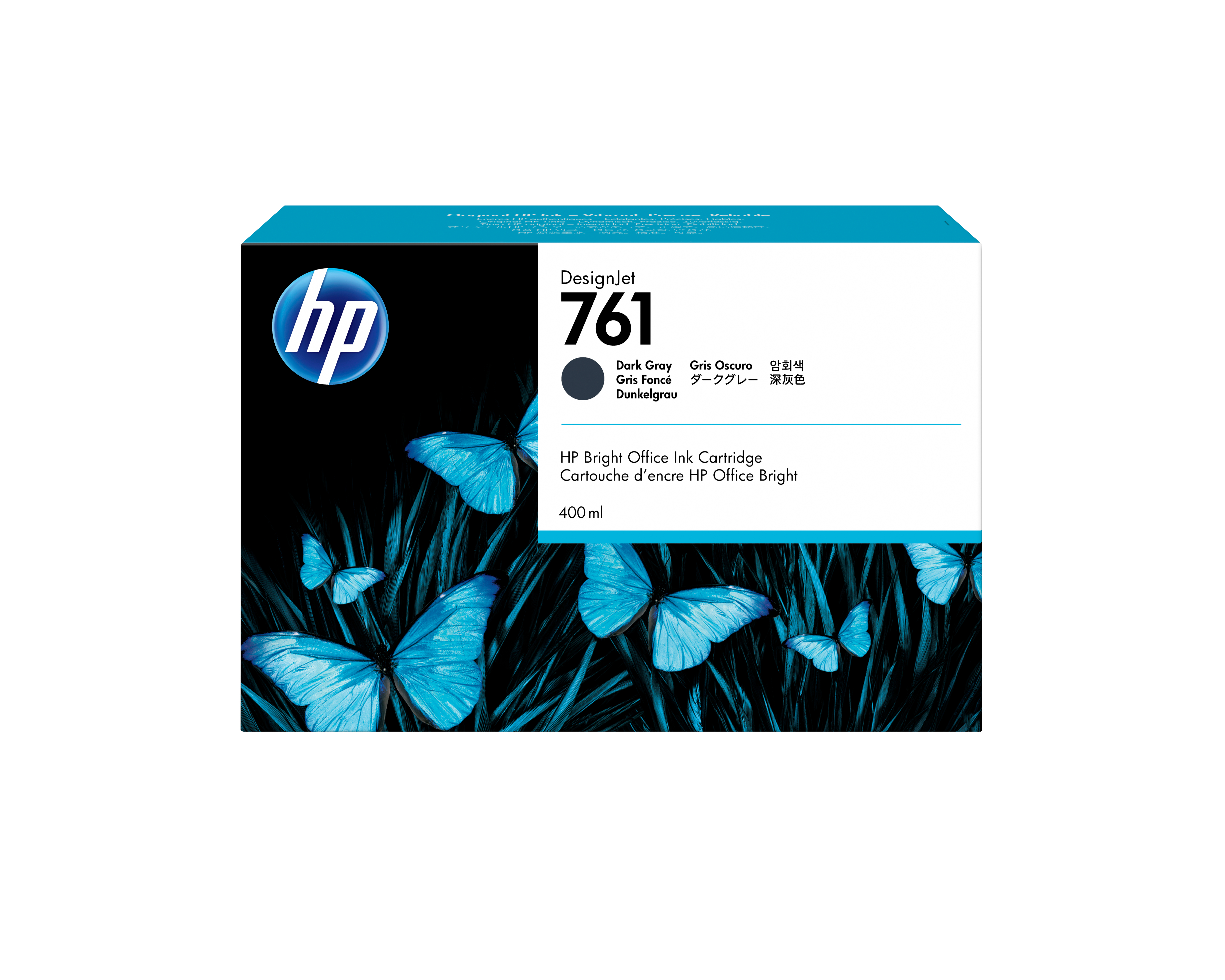 HP HP 761 Mustepatruuna harmaa CM996A Vastaa: N/A