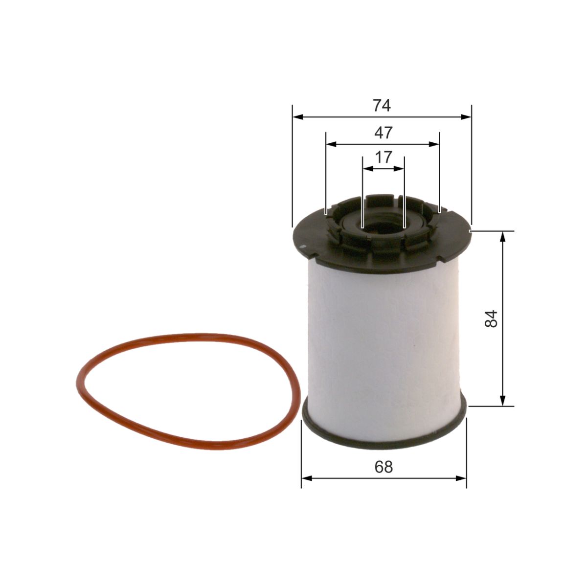 Polttoainesuodatin BOSCH F 026 402 356