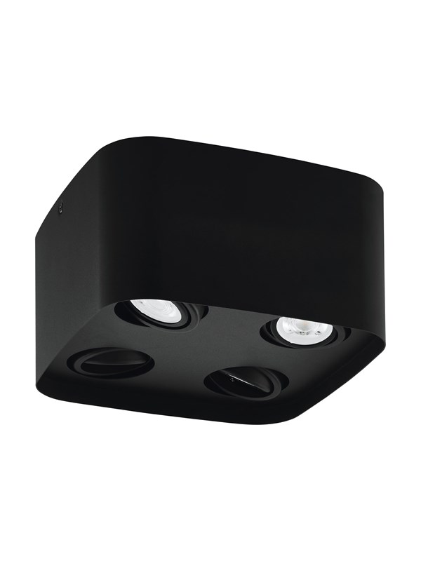 EGLO CAMINALES-Z LOFT GU10 4X345LM RGBTW SORT