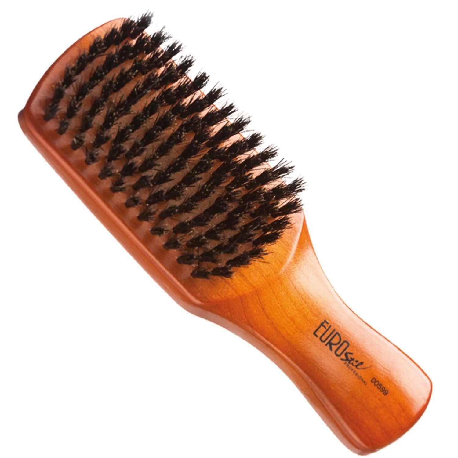 Eurostil Flat Brush Gentleman Pure Boar 1un