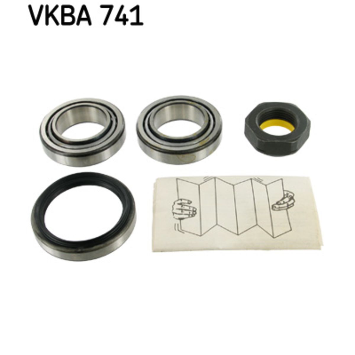 Pyöränlaakerisarja SKF VKBA 741