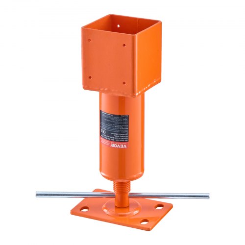 VEVOR Screw Jack Post, 4" x 4", 13.2"-18.7" Height Range, 24700 lbs Max Load Capacity, Adjustable Shore Jack, Temporary House Jack Pole for Home Leveling, Lifting Floor Crawlspace Basement Shore Beam