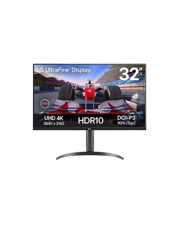 LG 32UR550K-B 32" UHD, VA -pelinäyttö