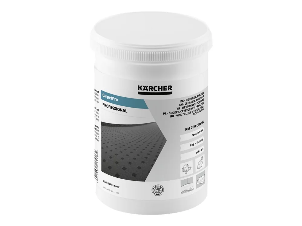 Kärcher RM 760, Maton puhdistusaine, Jauhe ( aine ), Matto, 800 g