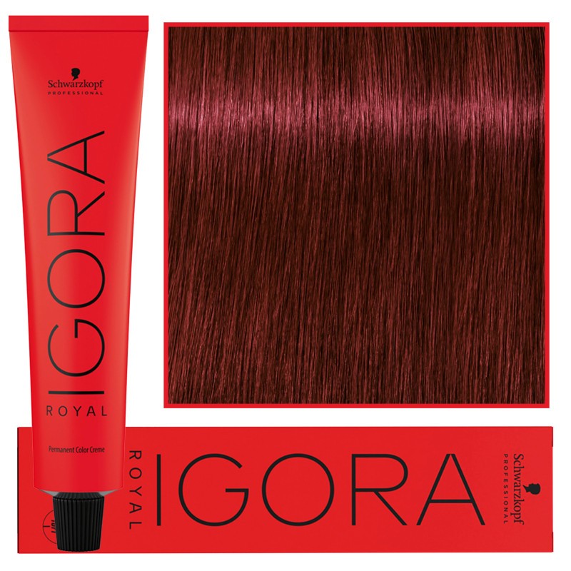 Schwarzkopf Professional Igora Royal Pysyvä hiusväri 60 ml 5-88 | Vaalea kastanja extra punainen