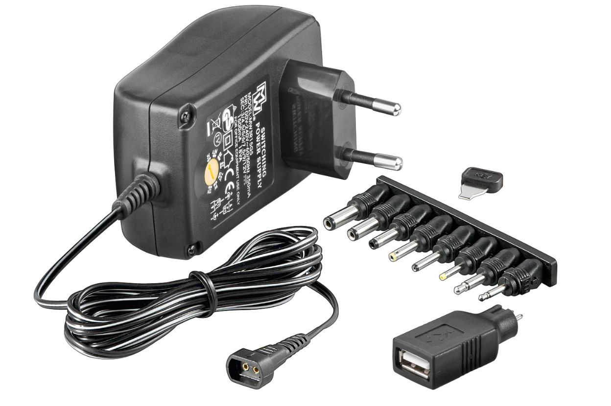 Microconnect 3-12v Universal Verkkosovitin 18w