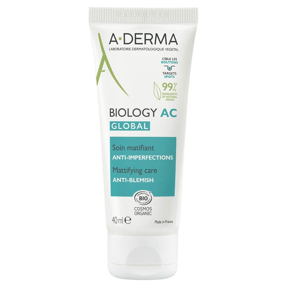 Aderma Trattamento Opacizzante Anti-Imperfezioni Biology Ac Global 40 ml — Trattamento viso