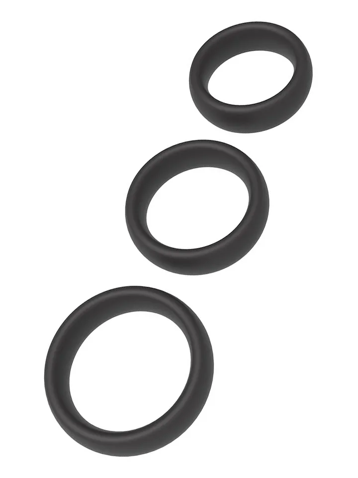 Erospace Set Of 3 Cock Rings Penisrengas paketti
