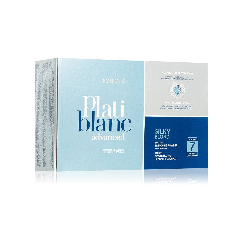 Montibello Plati blanc valkaisujauhe laventelilla Silky Blond 2x500 g