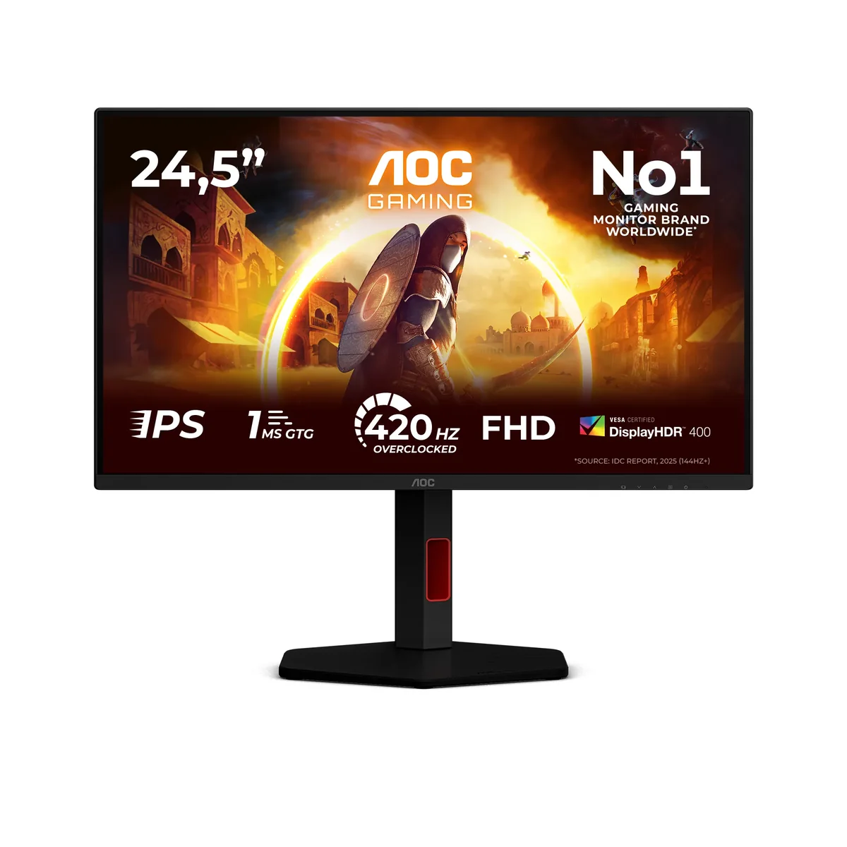 24,5" AOC G4 25G4KUR - 1920x1080 (FHD) - 420Hz - IPS