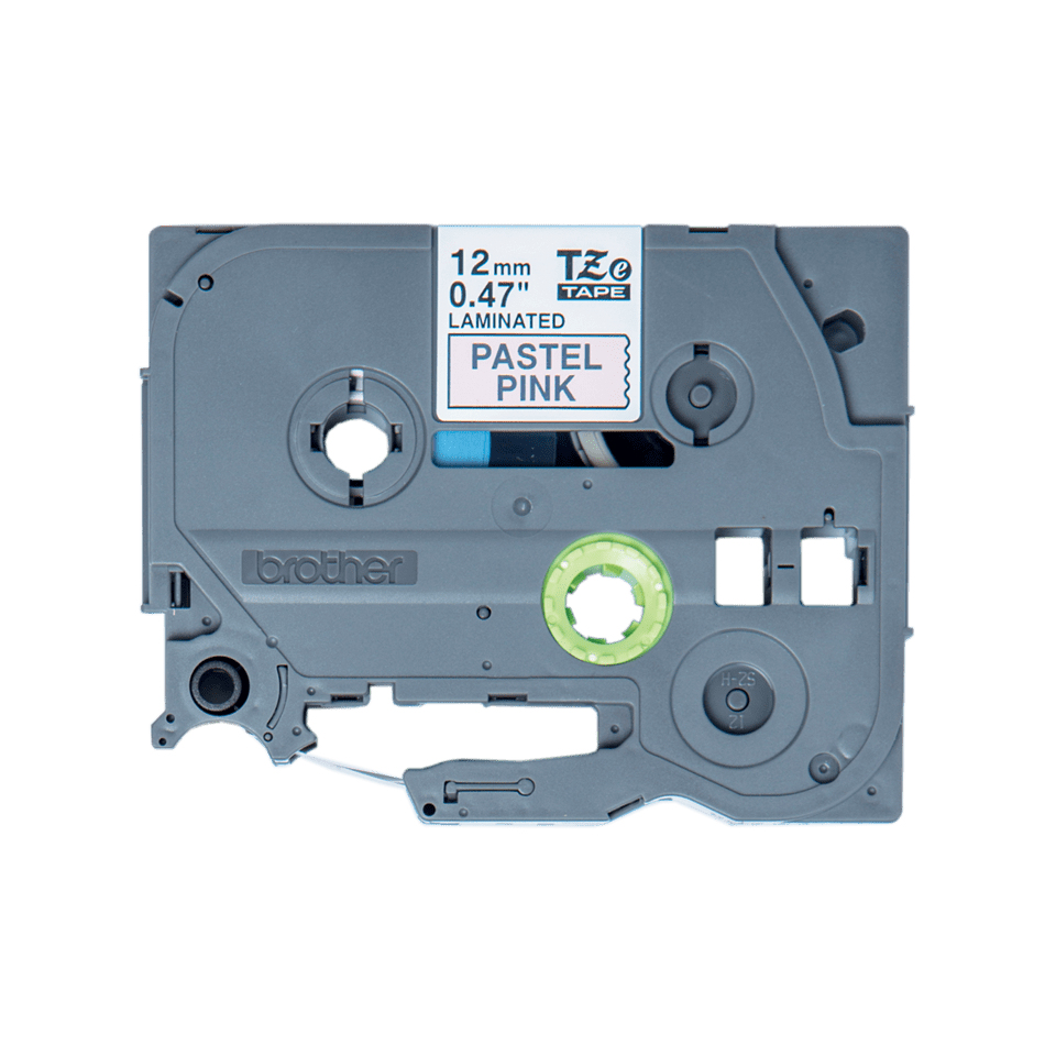Brother Tape 12mm Tze-mqe31 Musta/vaaleanpunainen