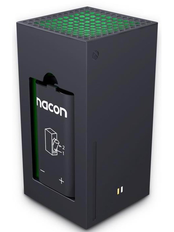 NACON Xboxin kaksoislatauslaite Virallinen lisenssi/musta